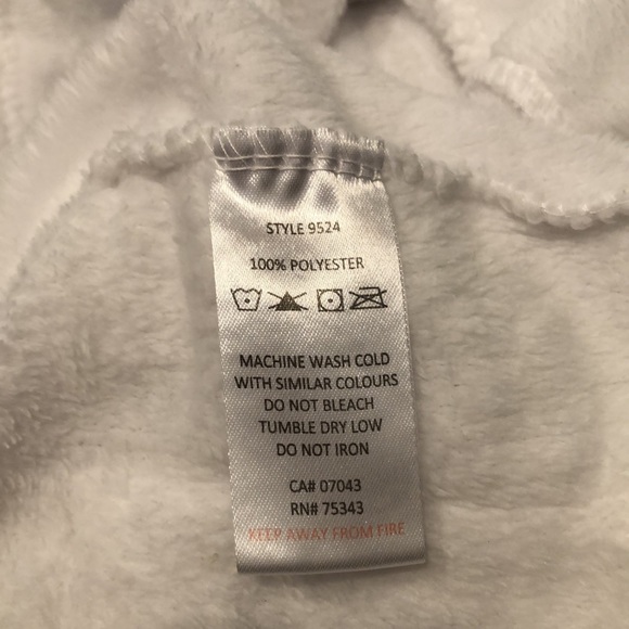 Soft White Robe - Picture 6 of 6